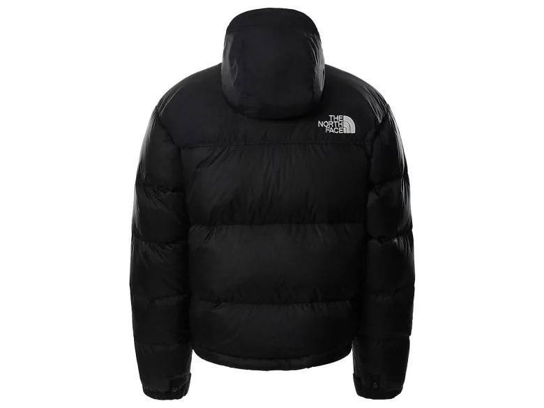 black north face retro nuptse jacket