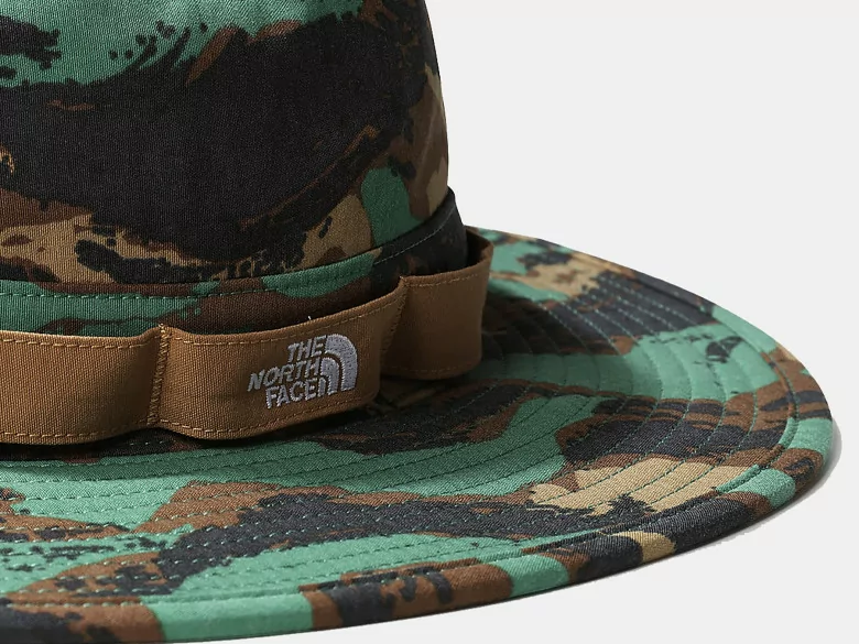 Green The North Face Class V Brimmer Hat, Langcom?