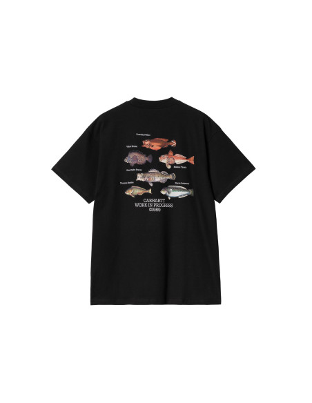 Fish T Shirt in White by Carhartt WIP